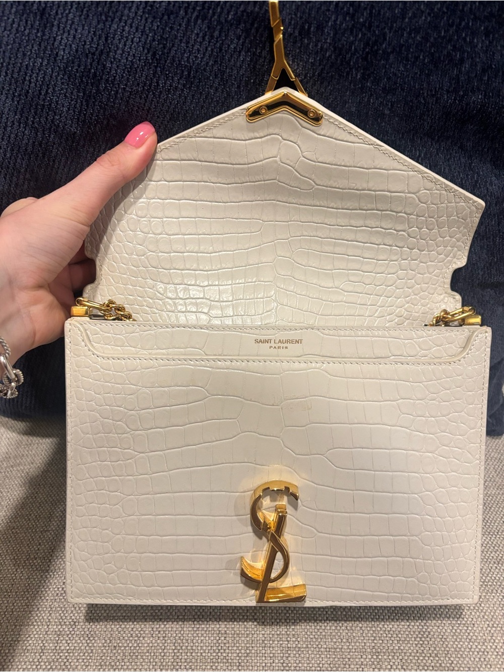 Saint Laurent Cassandra Envelope Bag